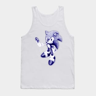 Sonic Pen Sketch Tank Top